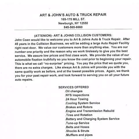Jobs in Art & John's Auto & Truck Repair - reviews
